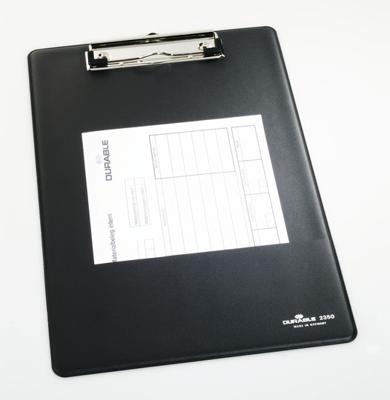 A4 klembord Durable 2350 zwart