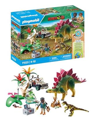 PLAYMOBIL Dinos onderzoeksstation met dinosaurussen 71523