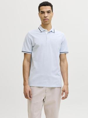 Jack & Jones Jjepaulos Polo Ss Noos Poloshirts Celestial Blue
