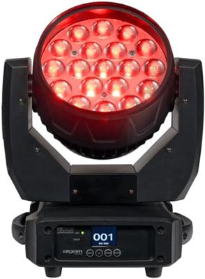 Algam Lighting MW19x15Z LED RGBW wash moving head met zoom 19x 15W