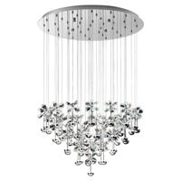 Stars of Light Pendant lampPianopoli 43-light 78cm gray - 93661 - thumbnail