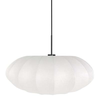 Steinhauer HanglampSparkled Light zwart met witte kap - 3809ZW