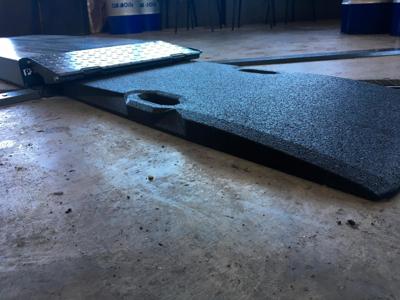 BUSCHiNG oprijplaat rubber access ramp h50xw480xl1000mm