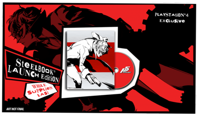 Persona 5 Limited Steelbook Edition Persona 5 Limited Steelbook Edition