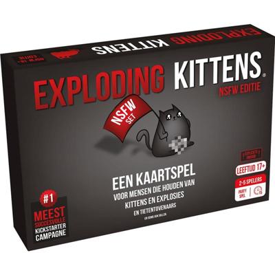 Exploding Kittens NSFW 18+ kaartspel NL Exploding Kittens NSFW 18+ kaartspel NL
