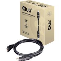 club3D HDMI Aansluitkabel HDMI-A-stekker, HDMI-A-stekker 2.00 m Zwart CAC-1360 4K UHD, Vlambestendig HDMI-kabel - thumbnail