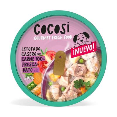 Natvoer Cocosi ESTOFADO CASERO Eend 280 g 9 Stuks