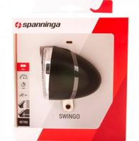 Spanninga led koplamp "swingo 20 xb" bat.led fr.light spanni. "swingo xb"w.bat.,black - thumbnail