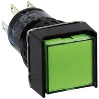 Idec AL6Q-A24P-G AL6Q-A24P-G Verlichte druktoets 250 V 1 A 2x aan/aan Continu Groen IP65 1 stuk(s) - thumbnail