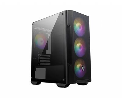 ATX Semi-toren doos MSI MAG FORGE M100A Zwart