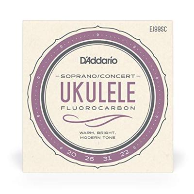 D'Addario EJ99SC Pro Arte Carbon snaren sopraan concert ukulele