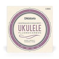 D&apos;Addario EJ99SC Pro Arte Carbon snaren sopraan concert ukulele - thumbnail