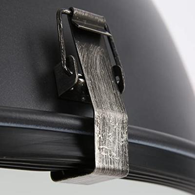 Steinhauer HanglampBikkel zwart met metaalgrijs - 7586ZW
