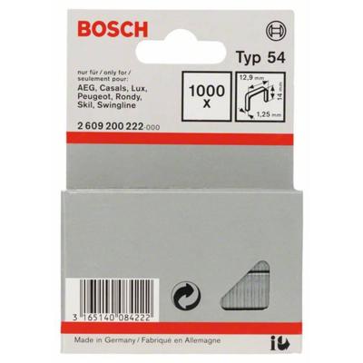 Bosch Accessoires Niet met platte draad type 54 12,9 x 1,25 x 14 mm 1000st - 2609200222