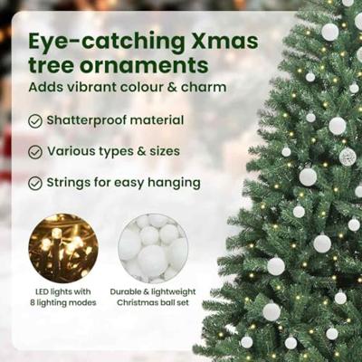 VidaXL Kunstmatige inklapbare kerstboom groen 150 cm pvc en metaal VidaXL Kunstmatige inklapbare kerstboom groen 150 cm pvc en metaal