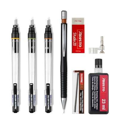 Aristo AR-64154 Tekenpen Set MG1 PRO 0.2/0.3/0.5 mm 8-delig