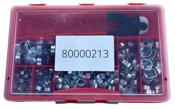 Slangklemmen twee oor (280ST) RVS Incl. montagetang