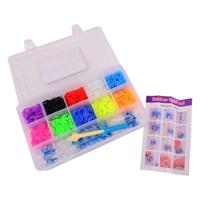 Johntoy Loom bandjes set in opbergdoos, 3000dlg. - thumbnail