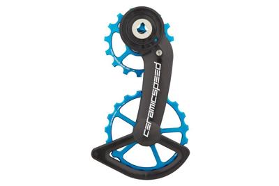 CeramicSpeed Coated OSPW Systeem SRAM Rood/Force AXS - Turquoise