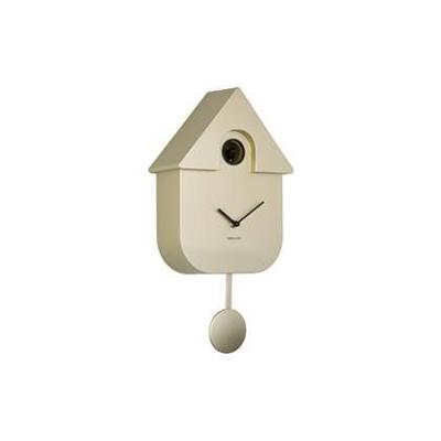 Wall Clock Cuckoo Metallic Gold