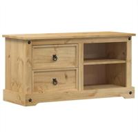 Tv-meubel Corona 100x40x52 cm massief grenenhout - thumbnail