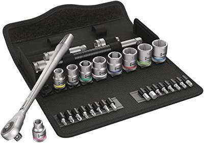 Wera Zyklop Metal-Knarrens.8100 SB7 3/8" gereedschapsset Wera Zyklop Metal-Knarrens.8100 SB7 3/8" gereedschapsset