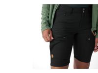 Fjällräven Damesbroek Abisko Midsummer Shorts, black, Maat: 46 - thumbnail