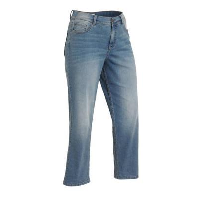 Simply Be straight fit jeans light vintage blue