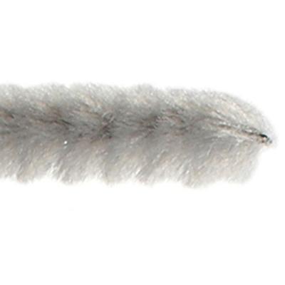 Creativ Company Chenille, l: 30 cm, dikte 15 mm, grijs, 15 stuk/ 1 doos