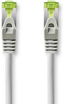 Nedis ccbw85420gy10 cat7-kabel s/ftp rj45 male rj45 male 1.0 m rond lszh grijs window box