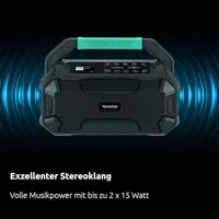 TechniSat VIOLA 231 OD Bouwradio DAB+, VHF (FM) DAB+, FM, Bluetooth Spatwaterbestendig Zwart - thumbnail