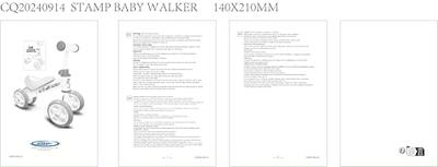 Mijn eerste loopfiets Baby Walker - STAMP - SKIDS CONTROL - Unisex