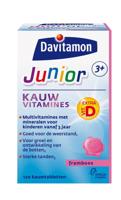 Davitamon Junior 3-12 framboos 120 Kauwtabletten - thumbnail