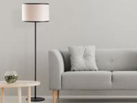 Staande lamp PASSARELLA 1 lamp zwart - thumbnail