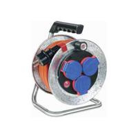 Brennenstuhl 1072900 Kabelhaspel 10.00 m Oranje Randaarde stekker - thumbnail