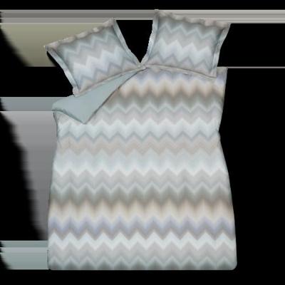 Vandyck Vandyck Ziggy 1-persoons (140x200/220) pearl blue