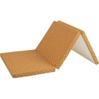 Reismatras - 120 x 60 cm - 4 cm dik - Opvouwbaar - Camel - CANDIDE - thumbnail