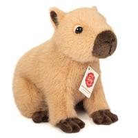 Knuffel capybara 25 cm TEDDY HERMANN bruin - thumbnail