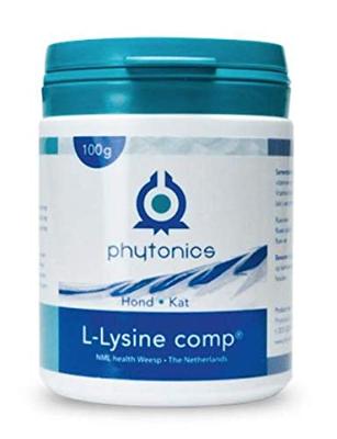 Phytonics L-Lysine comp voor hond en kat 100 g