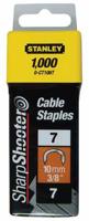 Stanley handgereedschap Krammen 14mm Type 7 - 1000 Stuks - 1-CT109T - thumbnail