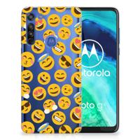 Motorola Moto G8 TPU bumper Emoji - thumbnail