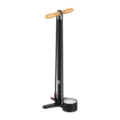 Lezyne Steel Floor Drive 220 PSI pressure gauge floor pump