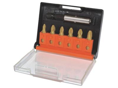 C.K T4569TINC Bitset 7-delig Kruiskop Pozidriv C.K T4569TINC Bitset 7-delig Kruiskop Pozidriv