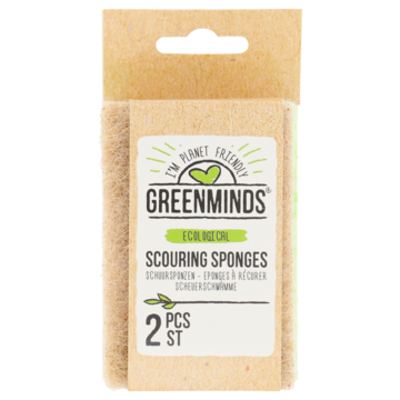 Greenminds schuursponsen 2 st