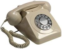 GPO GPO746PBIVR 746 Desk Phone Push Button IVORY - thumbnail