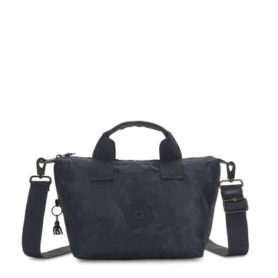 Kipling Kala Mini Handtas Satin Camo Blue