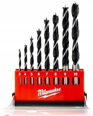 Milwaukee Houtboren / DIN 7487 E / Sets BP Set - VE=8 - 4932352466