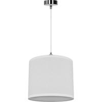 LED Hanglamp Rond - E27 Fitting - Mat Wit Kunststof - Moderne Hangverlichting - thumbnail