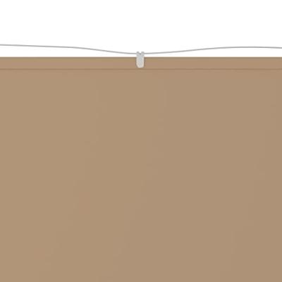 VidaXL Luifel verticaal 140x600 cm oxford stof taupe