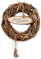 Deurbordje Creativ Company hoogte 6-10cm breedte 23-28cm hout | 10 stuks - thumbnail